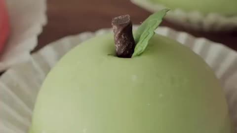 Apple Chapssaltteok, Glutinous Rice Cake, Mochi] #Shorts # Baking