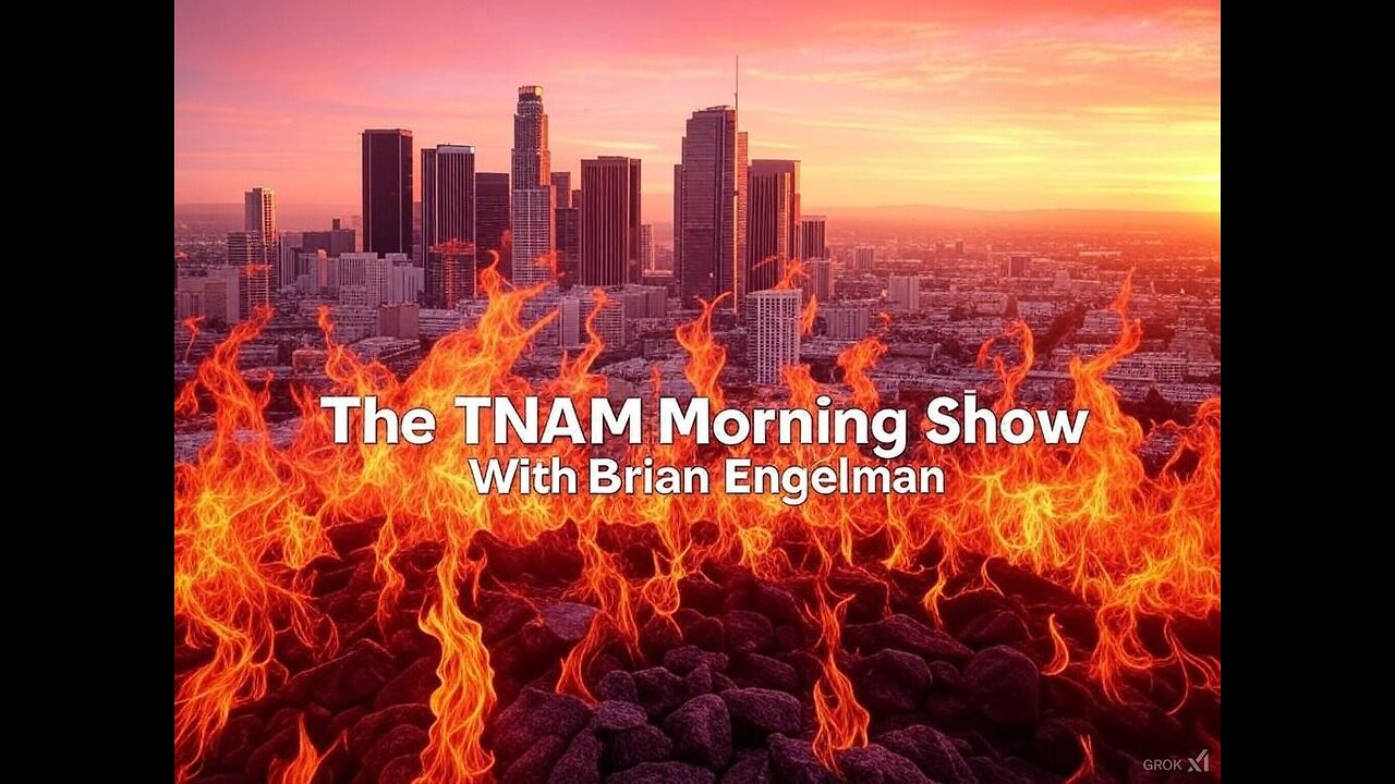 Rams Whoop Vikings, & Rebuilding NC, Maui, & Los Angeles. TNAM Morning Show 01_14_25