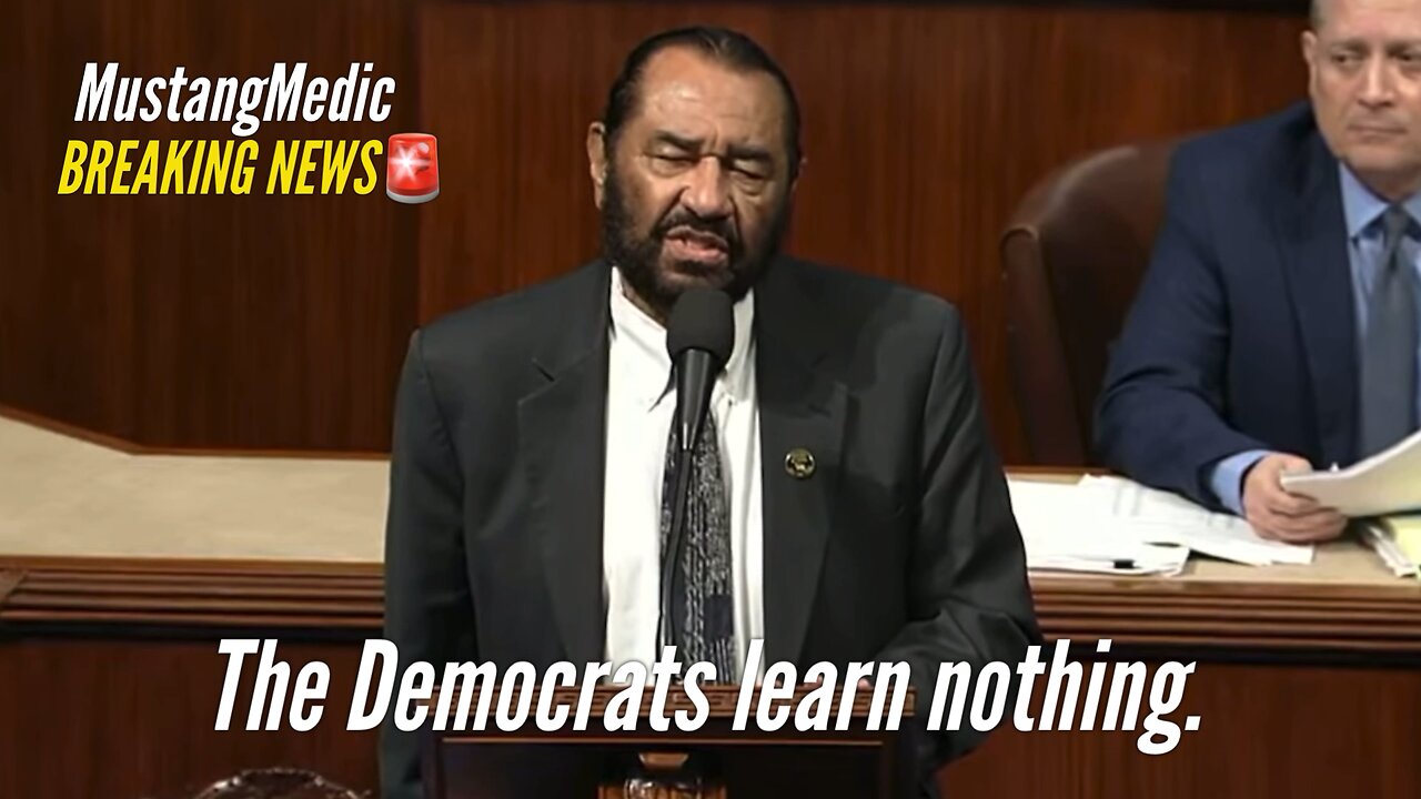 Congressman Al Green, who got booted from the Chamber after crashing President Trump’s speech.