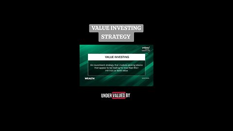 WARREN BUFFETT'S VALUE INVESTMENT STRATEGY