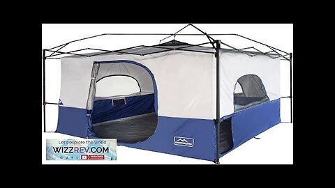 KAMPKEEPER Camping Inner Tent for Pop Up Canopy Tent Converts 10'x10' Straight Review