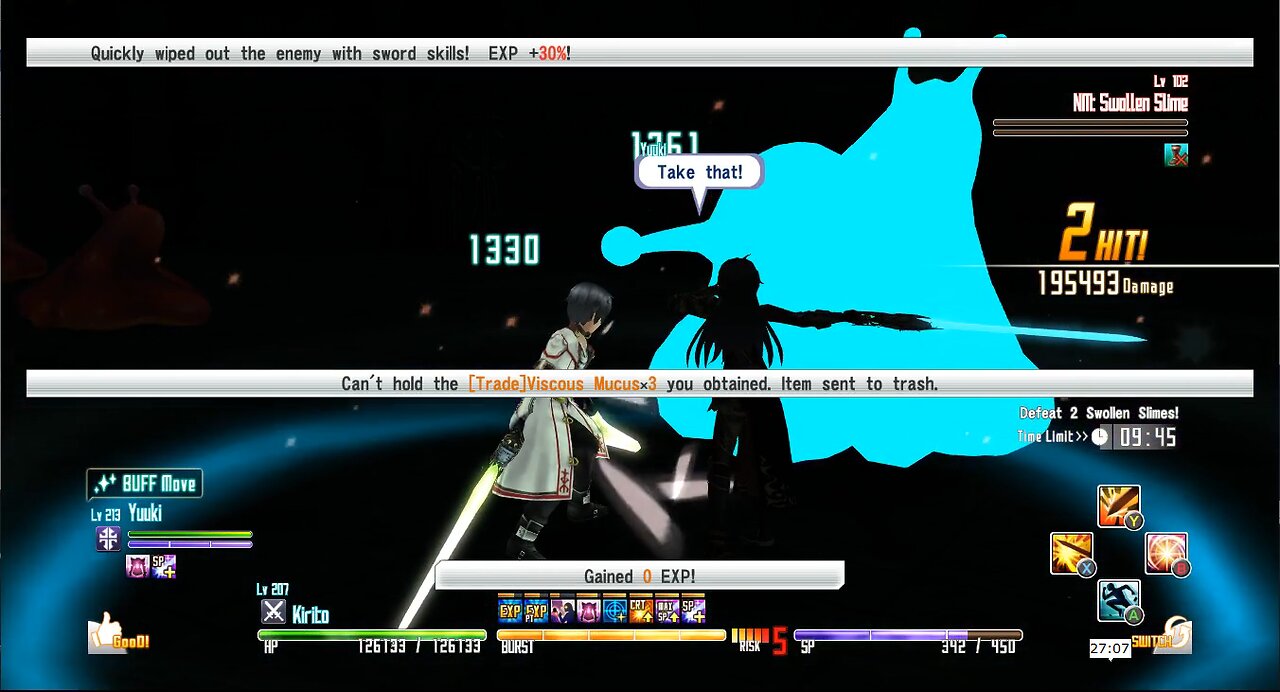 ZDC SAO RE HF ソードアート・オンライン -ホロウ・フラグメント- PC NG+ Part 016 Floor 77 Exploration End plus NPC Helps Camilla and Leo