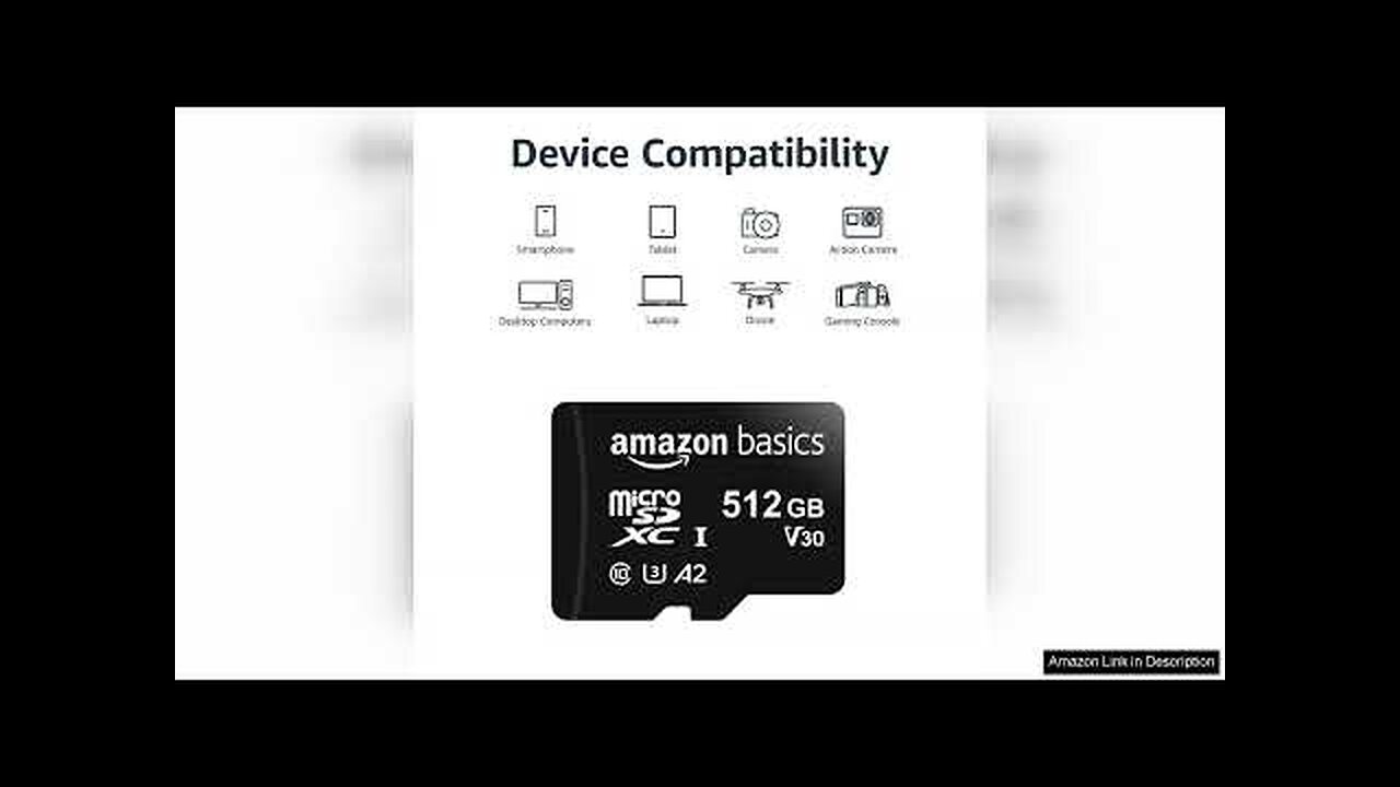 Amazon Basics Micro SDXC Memory Card with Full Size Adapter, A2, U3, Review