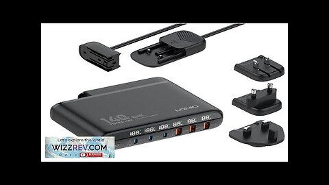 GaN Tech LDNIO A6140C 140W 6-Port USB PD Charger 3USB-C+3USB-A PD QC3.0 Review