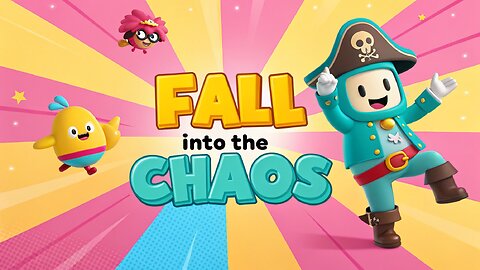 Fall Into the Chaos: Duo Adventures in Fall Guys! 👑