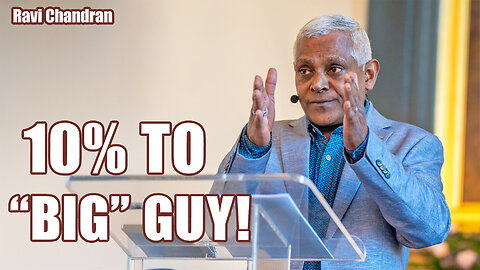 10% to the “BIG” guy! – Ravi Chandran