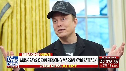 BREAKING: Elon Musk reveals X under massive cyberattack