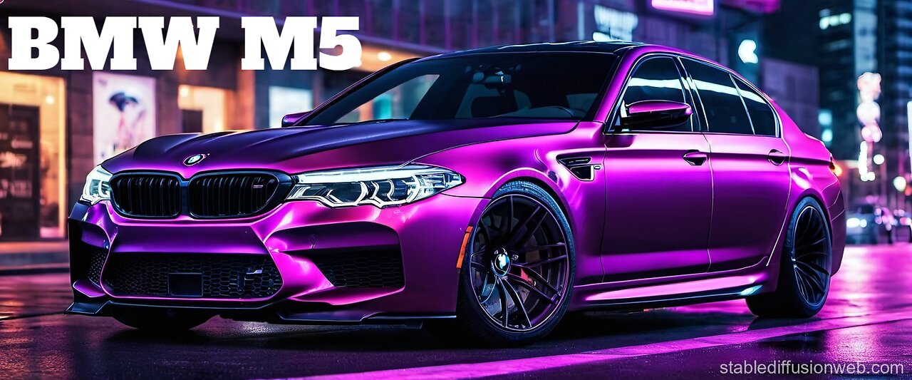 BMW M5-ultimate luxury sports car