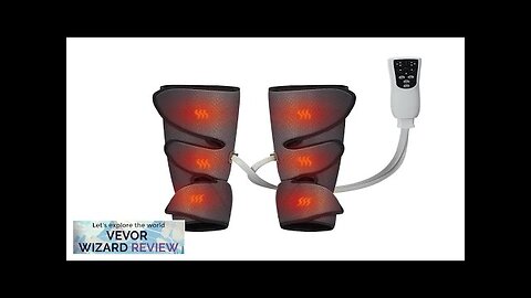 VEVOR Leg Massager with Heat Air Compression Massager for Foot and Calf Review