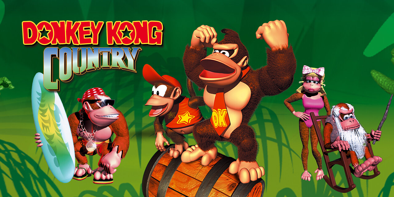 Donkey Kong Country - Full Gameplay