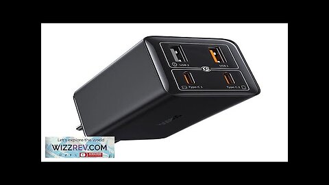 GaN Tech Baseus GaN6 Pro 100W 4-Port USB PD Charger 2USB-C+2USB-A PD3.0 Review