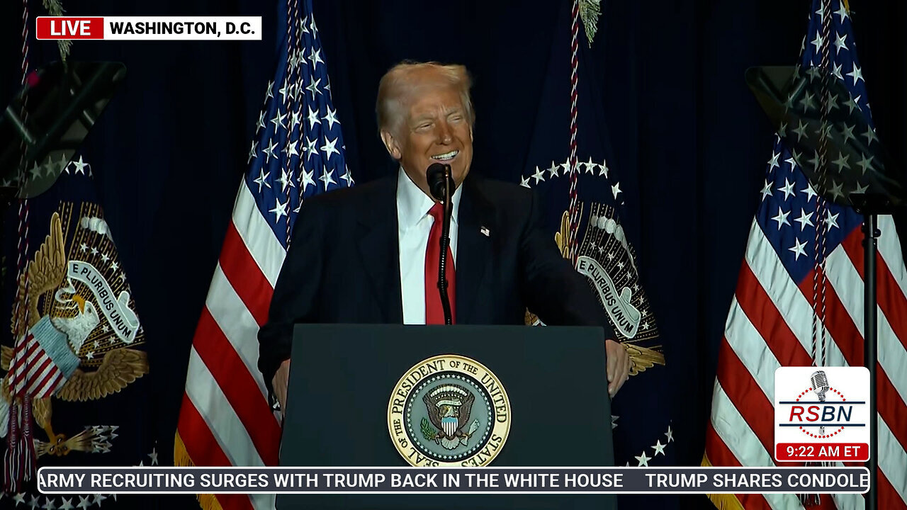 WATCH| President Donald J. Trump Delivers Remarks at the National Prayer Breakfast in D.C. - 2/6/25