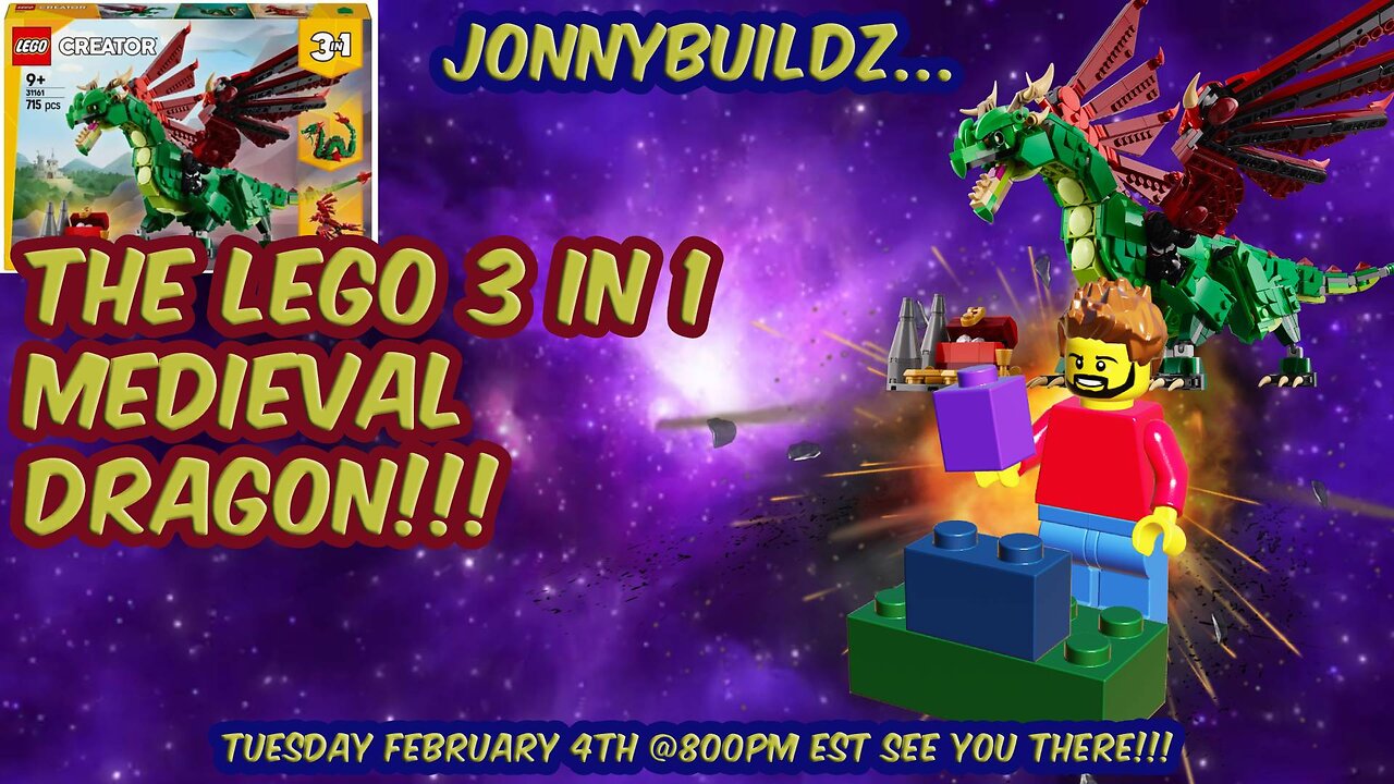 JonnyBuildz...the 3-in-1 Medieval Dragon!!! Leaks and Reviews!!! Episode 190