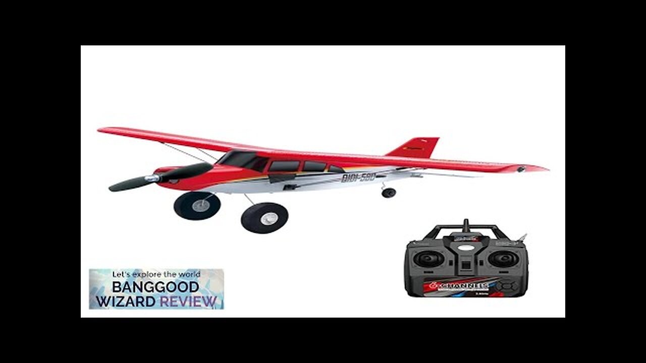 QIDI-560 Maule M7 510mm Wingspan 2.4GHz 4CH With 6-Axis Gyro 3D/6G Switchable Review