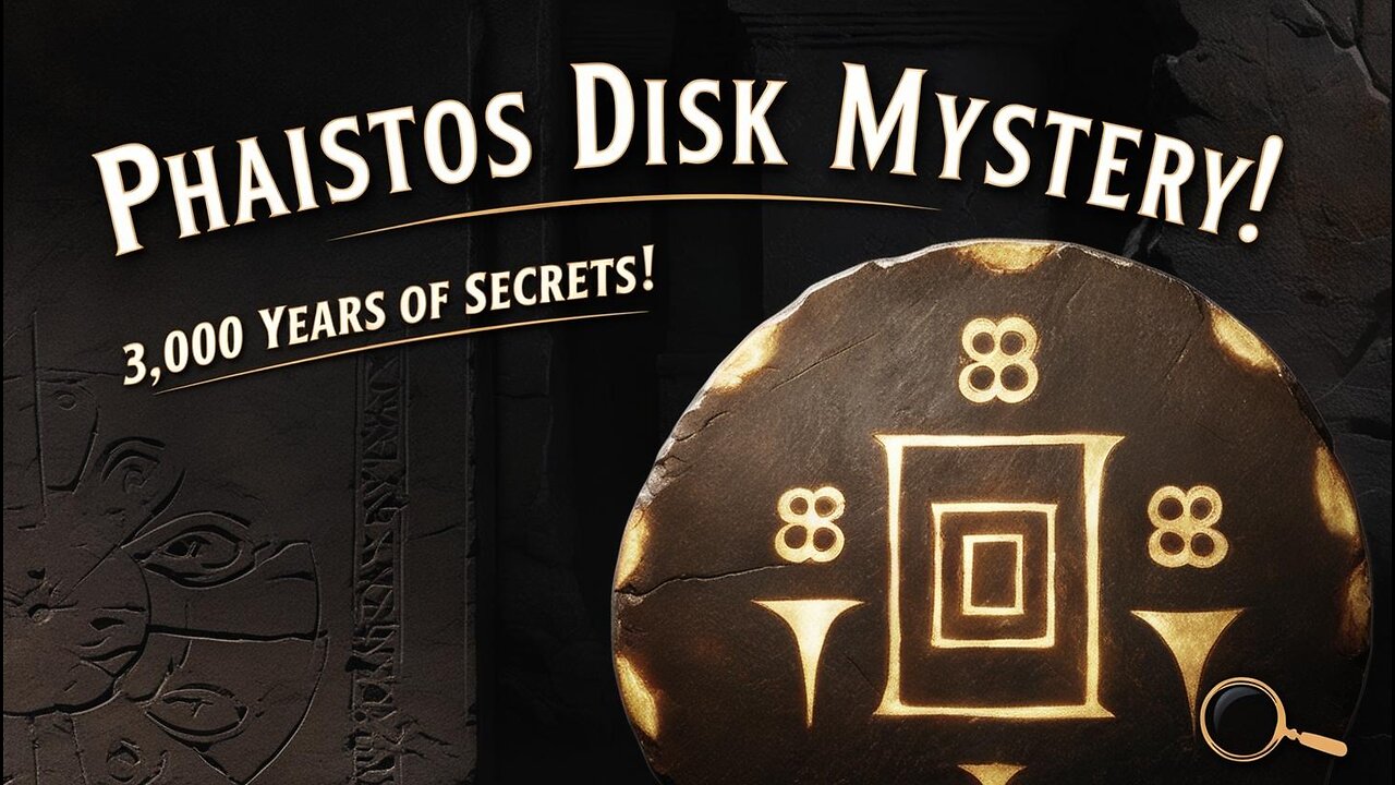 Phaistos Disk: The 3,000-Year-Old Mystery from Crete!