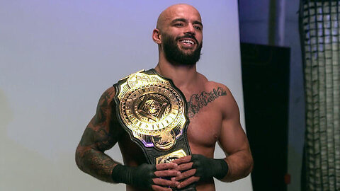 Ricochet celebrates becoming the new Intercontinental Champion: March 4, 2022 @WWE