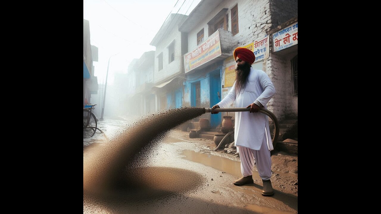 Spraying the Street | Saar