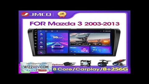 JMCQ Android 11 DSP Car Radio Multimidia Video Player Navigation GPS Stereo Review