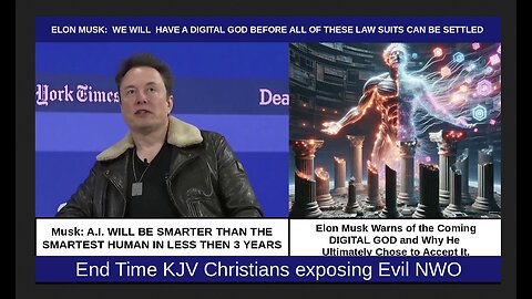 ELON MUSK: WE WILL HAVE A DIGITAL GOD BEFORE ALL OF THESE LAW SUITS CAN BE SETTLED