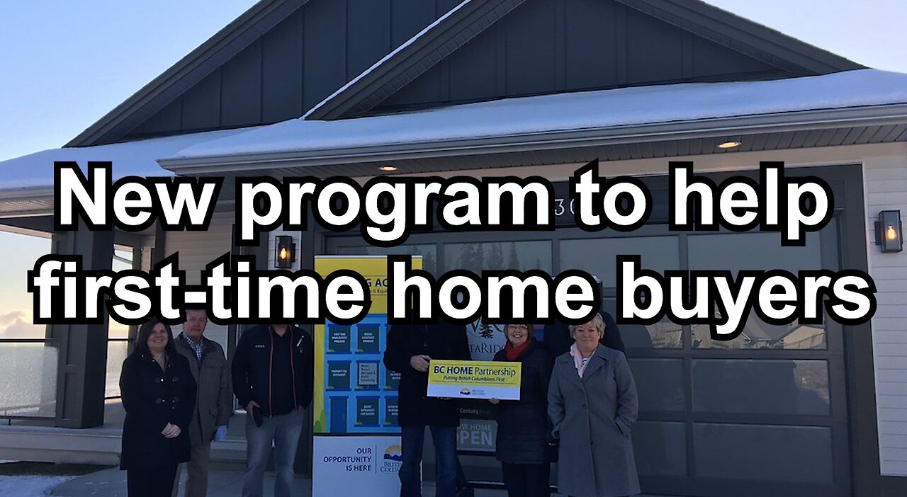 New program to help first-time home buyers