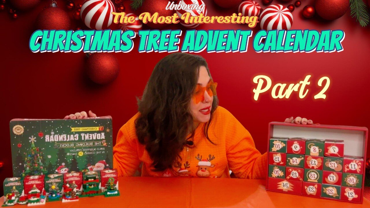 🎄✨ Unboxing Christmas Tree Advent Calendar The Building Blocks ✨🎄 (Part 2 of 4)