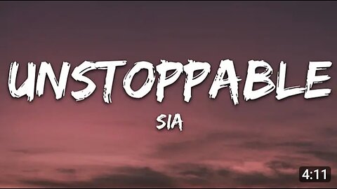 Sia - Unstoppable (Lyrics) Slowed & Reverb 7clouds 12 lakh views 1 year ago