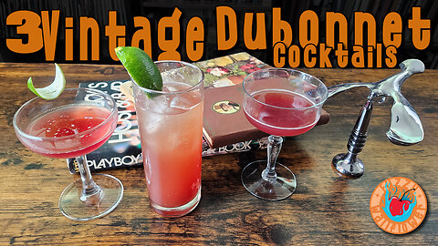 3 Vintage Dubonnet Cocktails to finish off your bottl