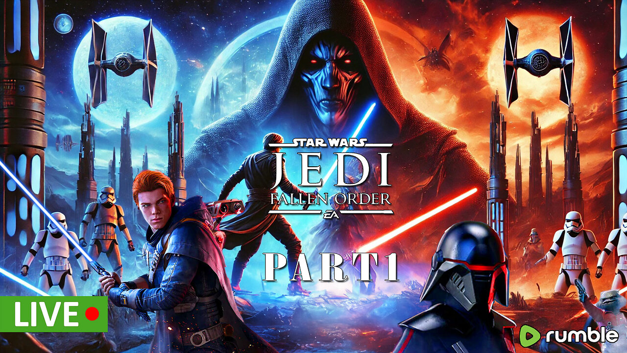 Jedi Fallen Order Livestream: Epic Lightsaber Adventure! Part 1