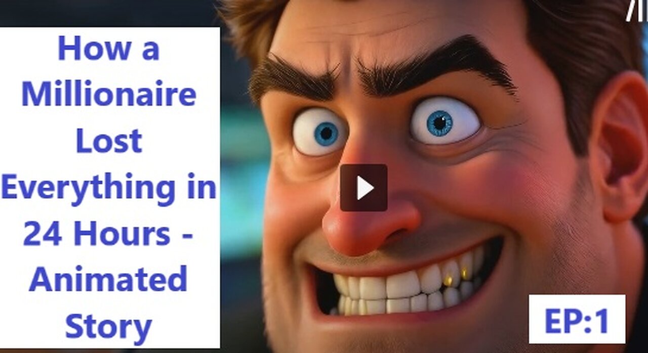 How a Millionaire Lost Everything in 24 Hours - Animated Story: part 1