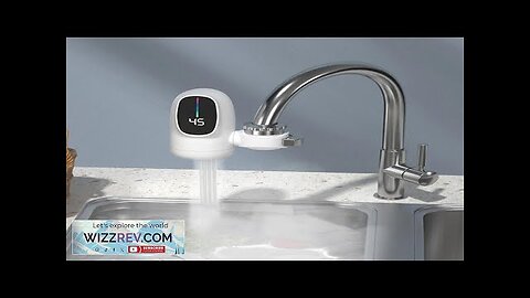 Instant Hot Water Tap Digital Display Instant Electric Water Heater Kitchen Faucet Review