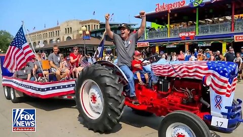 Iowa man to drive patriotic tractor in Trump inauguration parade