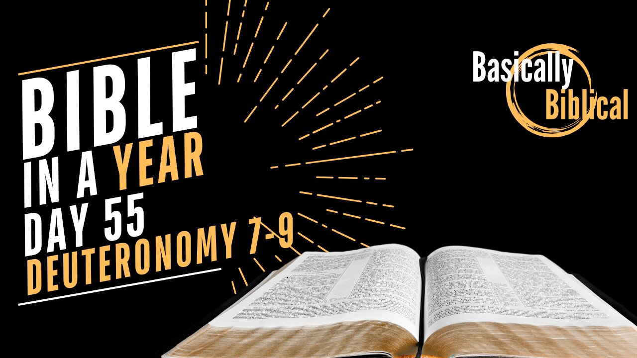 Day 55: Conquering FEAR With Faith - Views From Deuteronomy 7-9 | Bible In A Year (CSB)