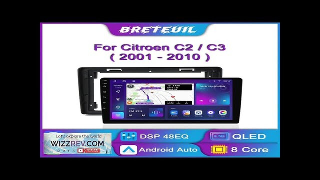 For Citroen C2 C3 2001 2002 2003 2010 Android Car Radio Review