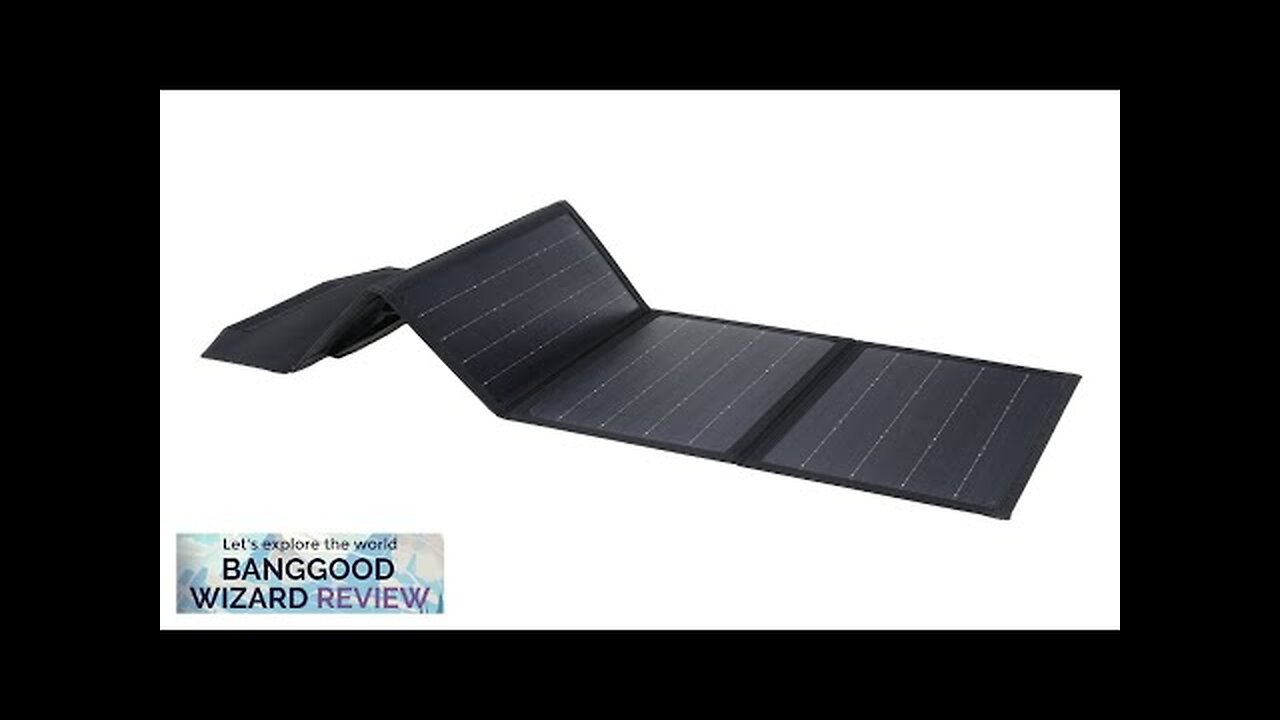 XMUND XD-SP5 30W 18V Solar Panel USB DC PD Fast Charging Outdoor Review