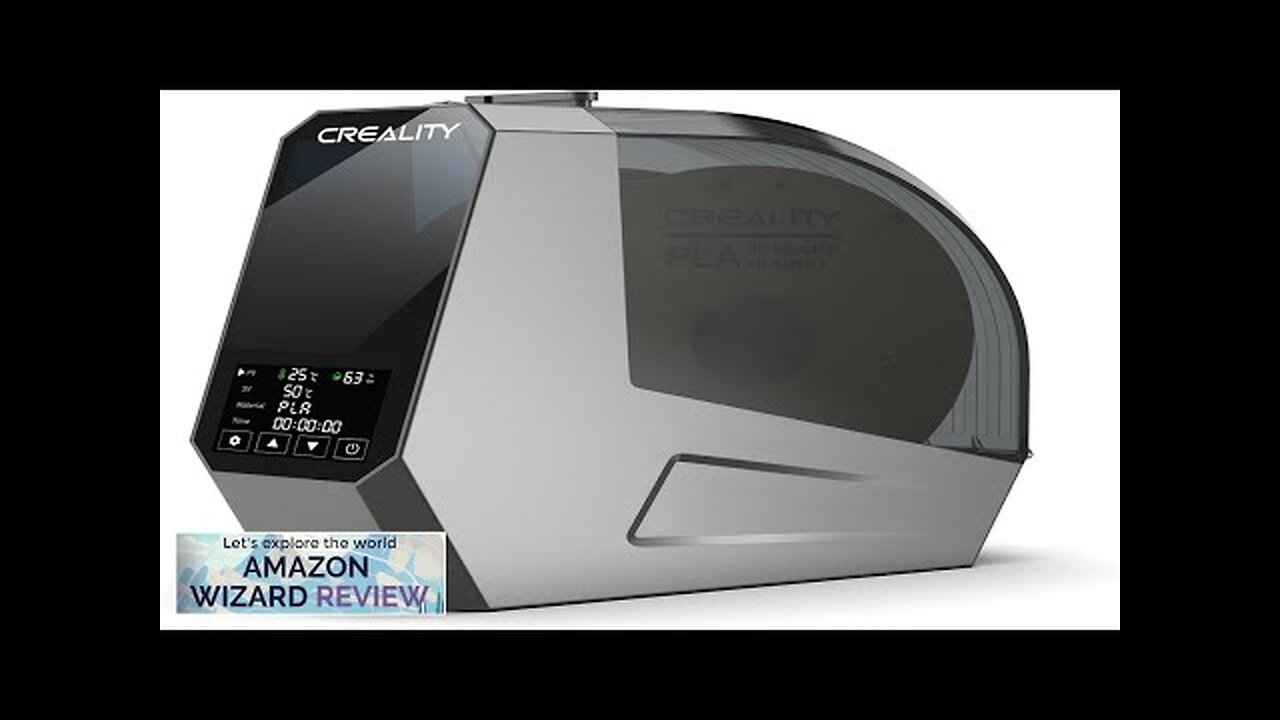 Creality Official Space Pi Filament Dryer 360° Hot-Air Heating 3D Printer Filament Review