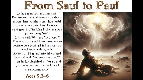 From Saul to Paul