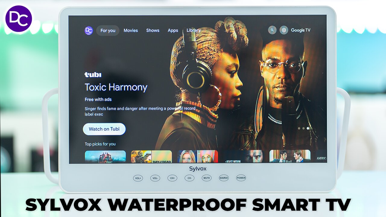 Take Your TV ANYWHERE! 📺 Sylvox Smart 15.6" Waterproof Portable TV!