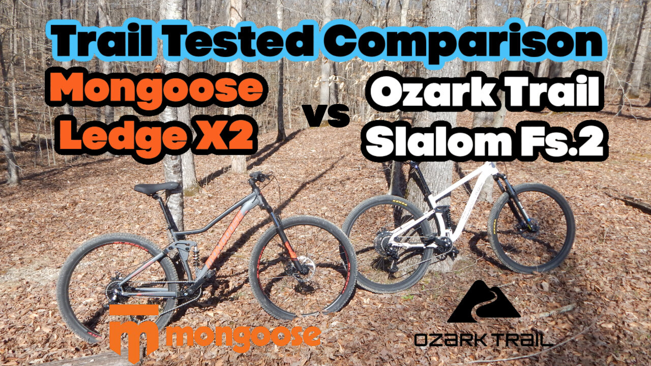 Ozark Trail Slalom vs Mongoose Ledge X2