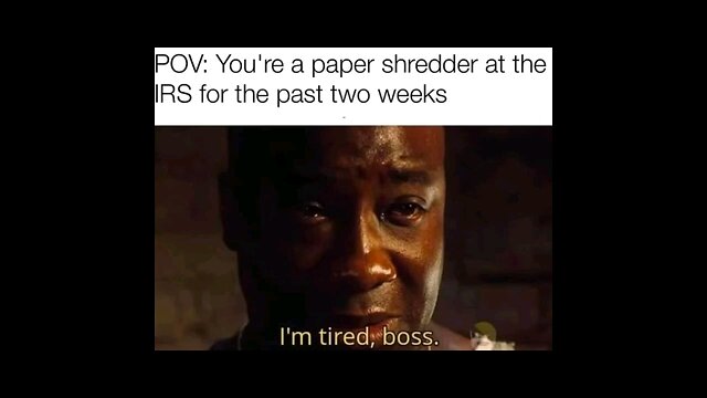 IRS Paper Shredder 📃 😪 🤣