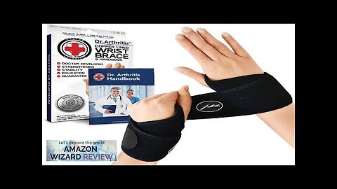 Doctor Developed Wrist supports/Wrist brace Relief for carpal tunnel wrist injuries Review