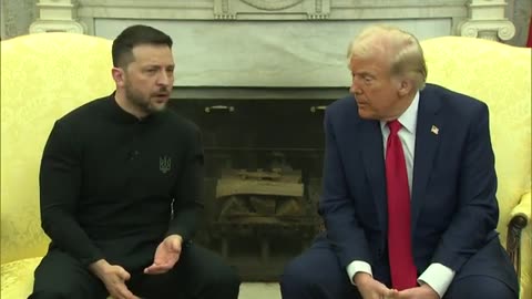 In full: Trump and Zelenskyy clash at the White House