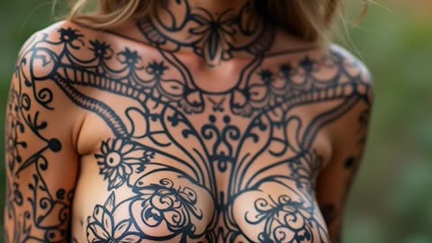 Body Paint Reveal Women Expressing Themselves Through Art