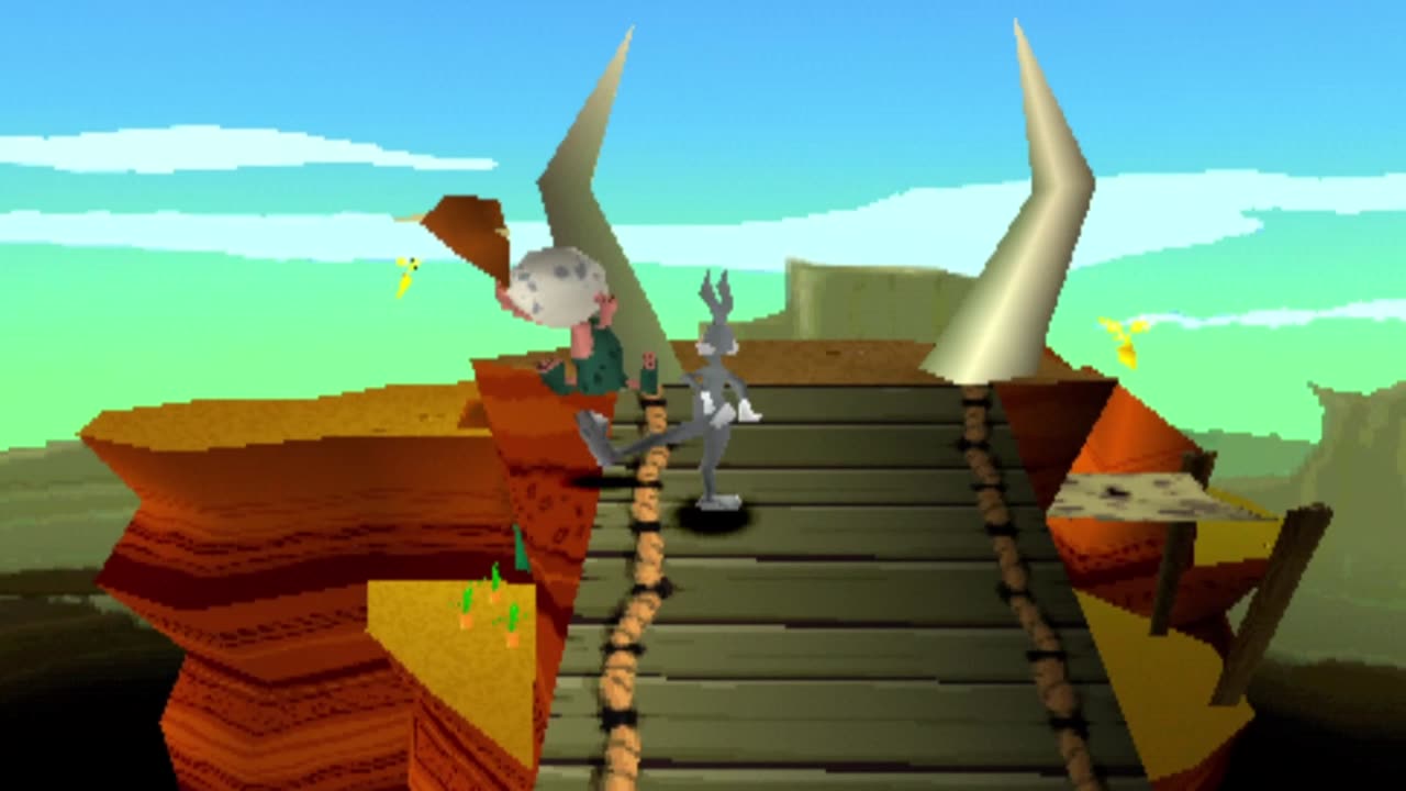 Bugs Bunny: Lost in time (PS1) Gameplay