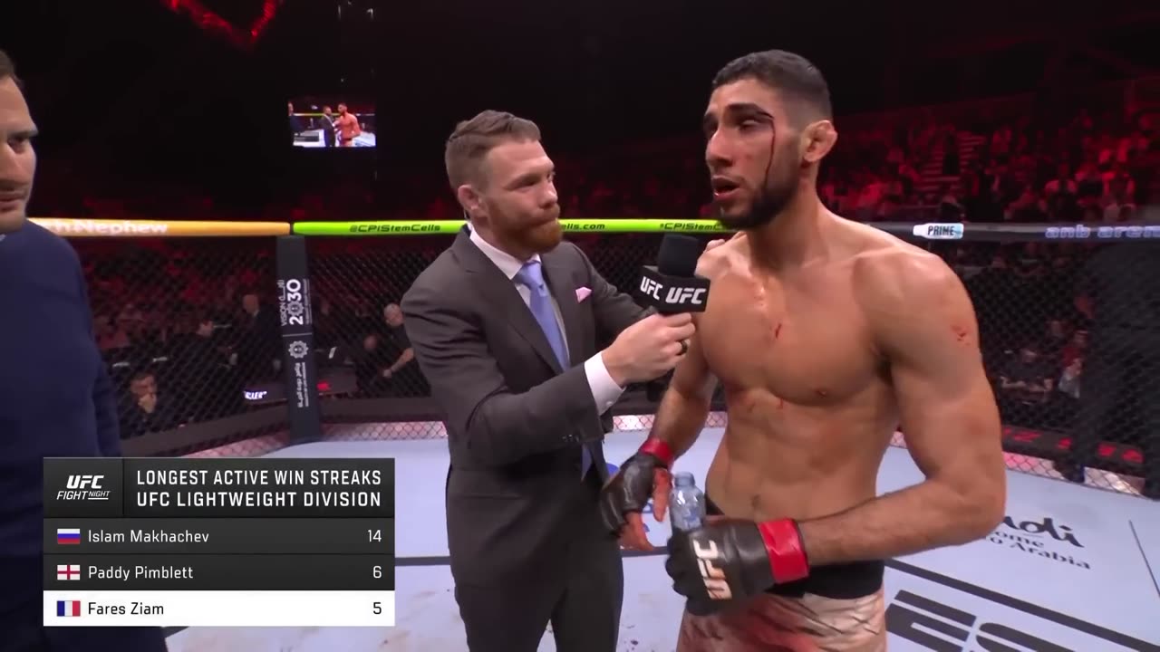 UFC bloody arena