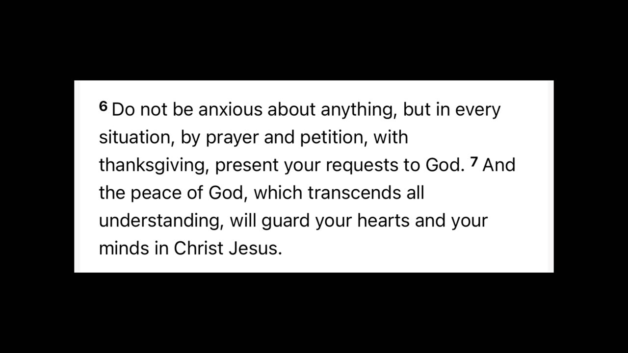 Philippians 4:6-7