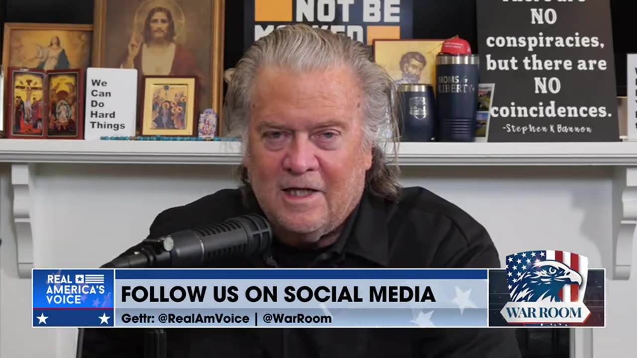 Bannon Analyzes MSM's Reaction To President Trump's trips to NC and LA