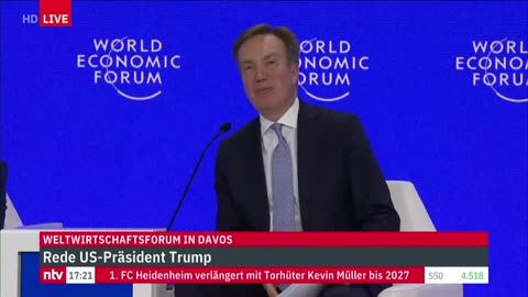 Trump hält Wort und stellt sich komplett gegen den WEF! Extra Verkürzte Deutsche Fassung bei NTV?!