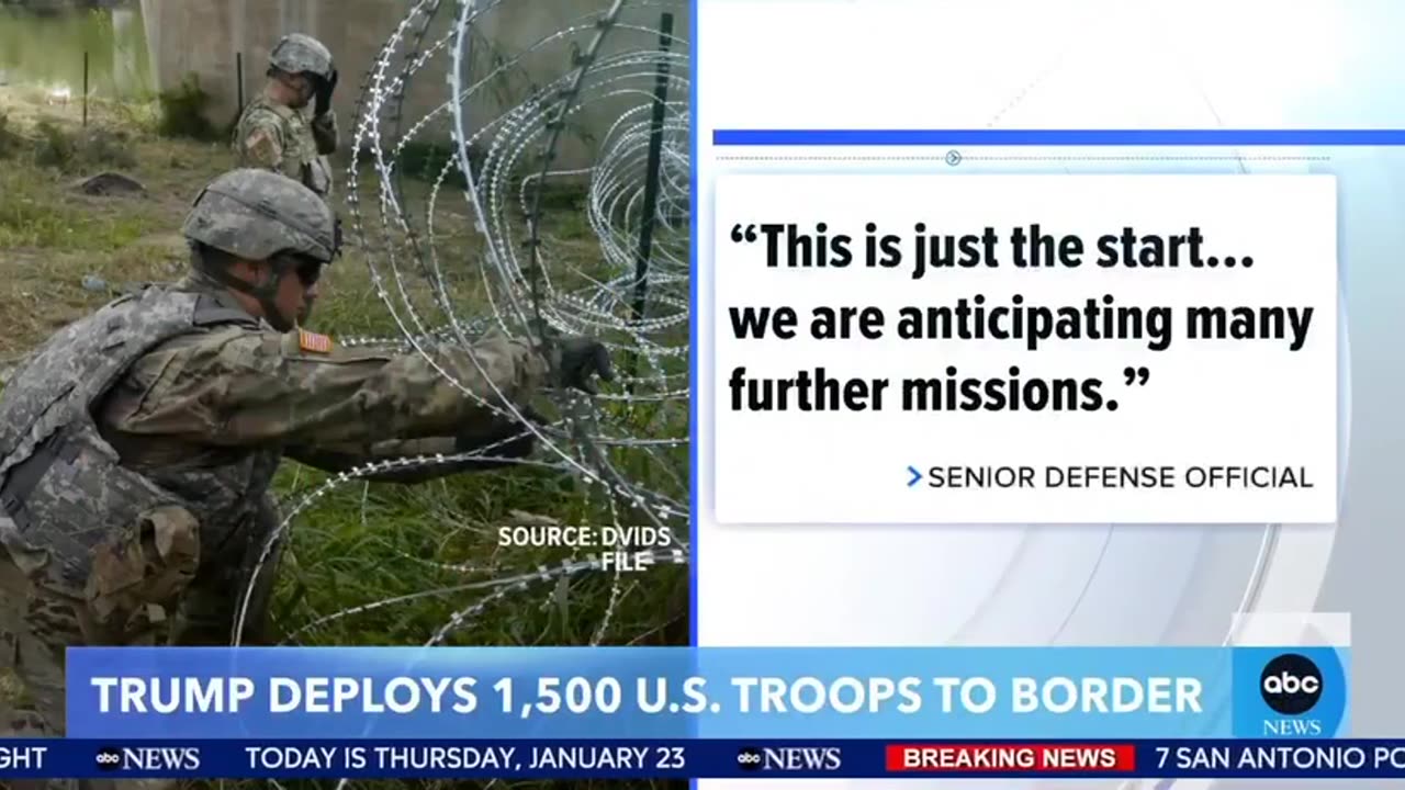 The 1,500 military troops deployed by President Trump to the border have arrived