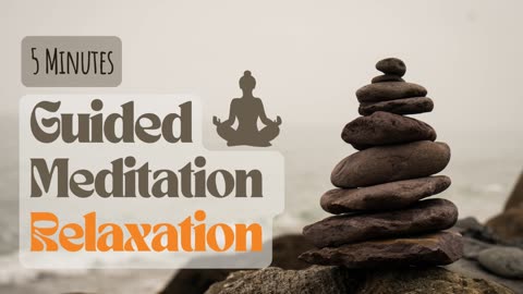 5 Minute Guided Meditation for Stress Relief & Relaxation 🌿