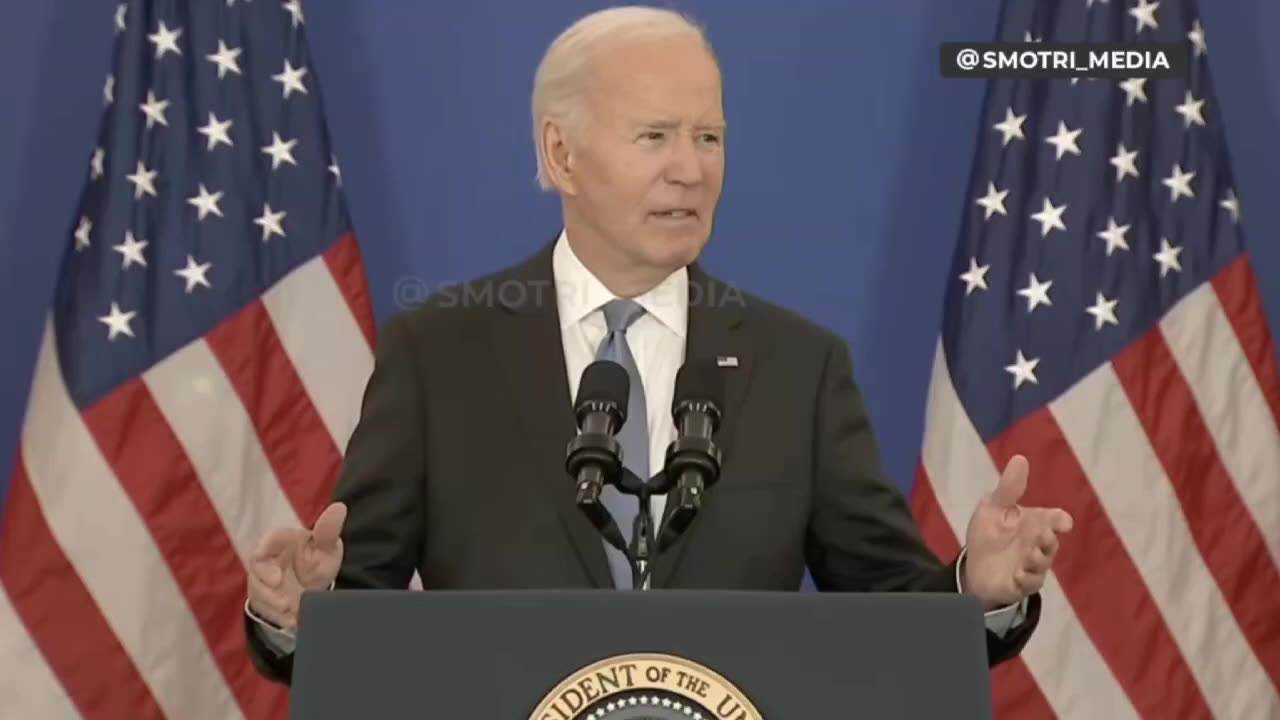 'Today Ukraine is still free, with a potential...' | Biden Ukraine policy